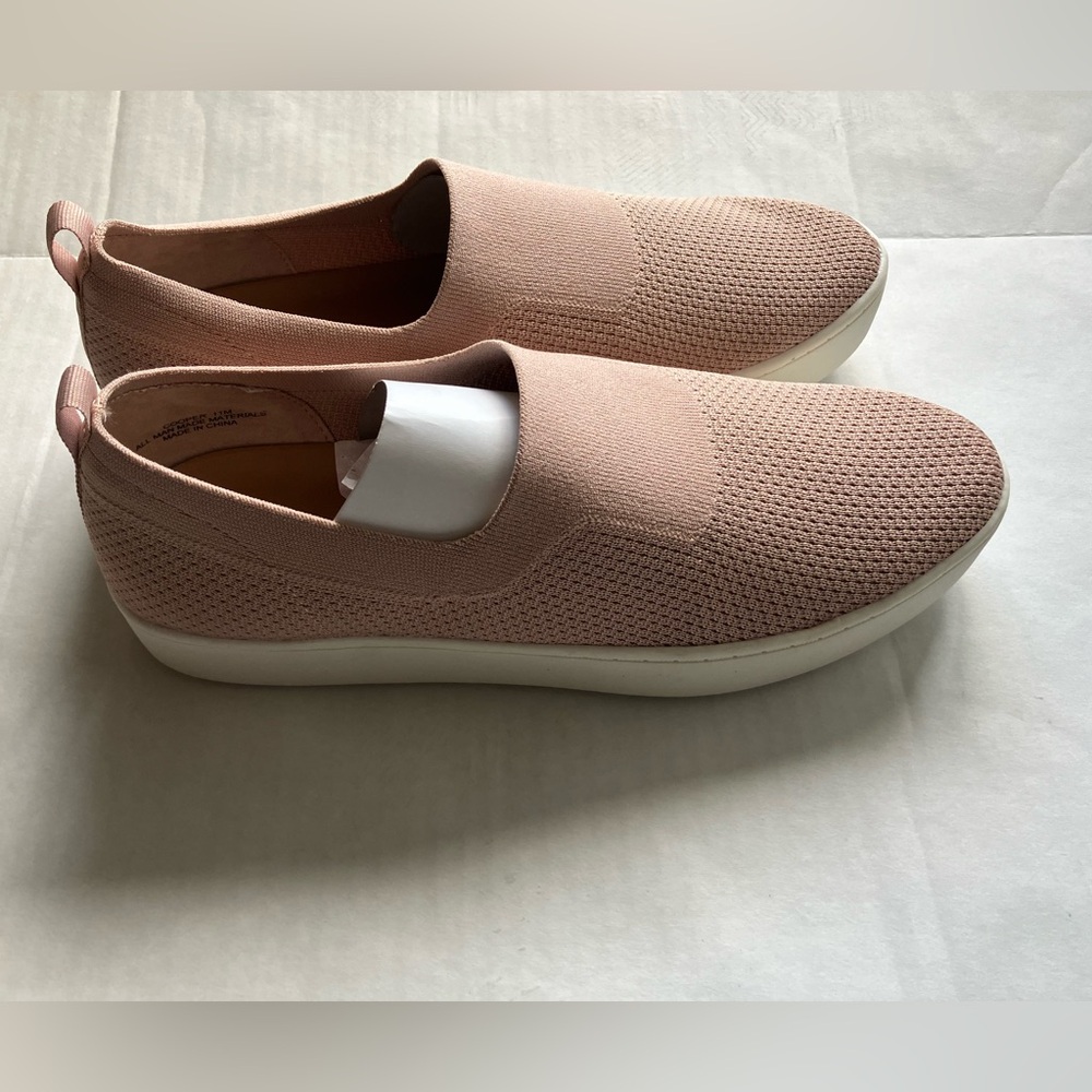 NWT - Dune London -Dunes Women's Cooper Fly Knit Sneaker, Blush Size 11 - Picture 2 of 6